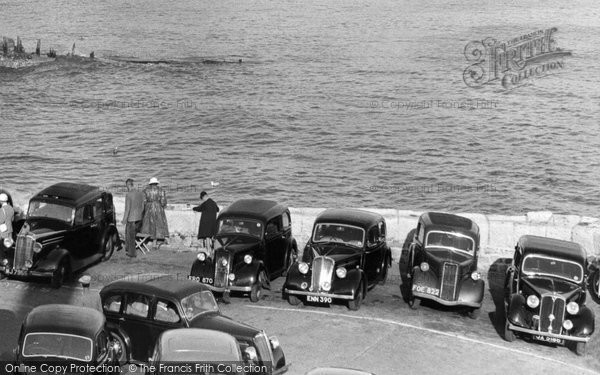 Photo of Lyme Regis, Parked Cars c.1955