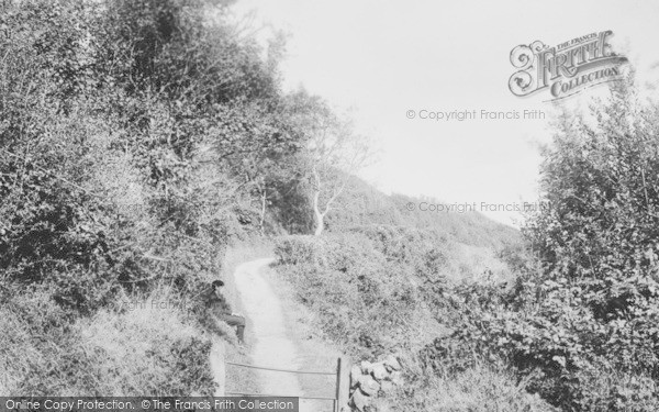 Photo of Lyme Regis, Path To Cliffs 1906