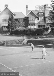 St Albans, A Game Of Tennis c.1955, Lyme Regis