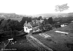St Albans From The Annexe c.1955, Lyme Regis