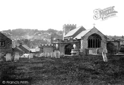 St Michael's Church And Town 1890, Lyme Regis
