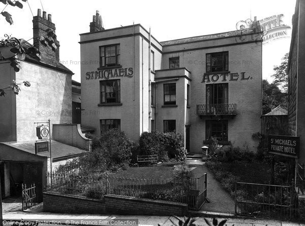 Photo of Lyme Regis, St Michael's Private Hotel 1925