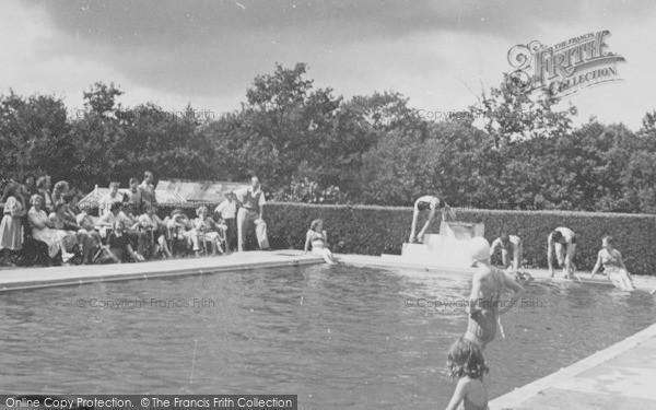 Photo of Lyme Regis, Swimming Pool, St Albans c.1955