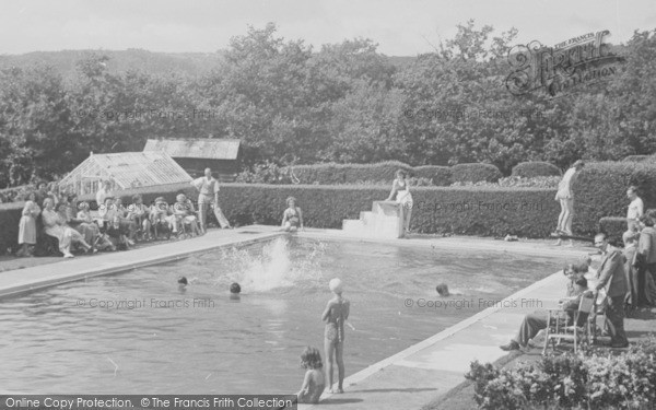 Photo of Lyme Regis, Swimming Pool, St Albans c.1955