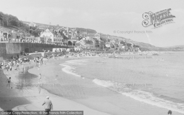 Photo of Lyme Regis, The Bay c.1955