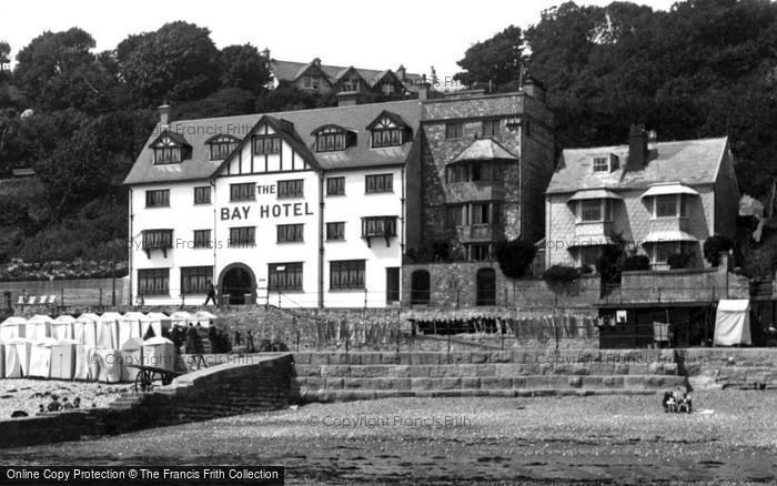 Photo of Lyme Regis, The Bay Hotel 1930 - Francis Frith