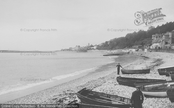 Photo of Lyme Regis, The Beach 1922