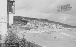 The Beach And Promenade c.1955, Lyme Regis