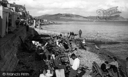The Beach c.1955, Lyme Regis