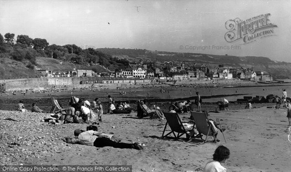 Photo of Lyme Regis, The Beach c.1955