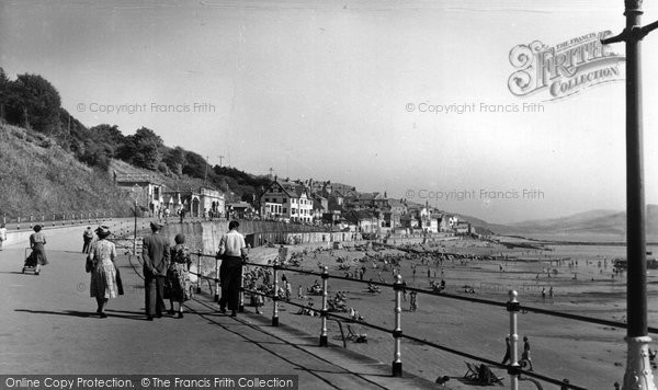Photo of Lyme Regis, The Beach c.1955
