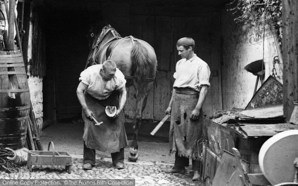Photo of Lyme Regis, The Blacksmith 1909