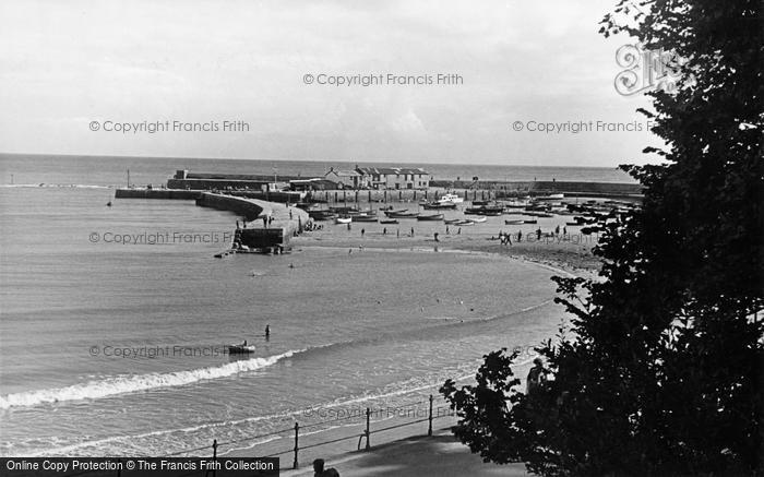 Photo of Lyme Regis, The Cliff From The Promenade c.1955