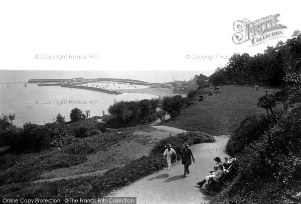 Photo of Lyme Regis, The Cobb And Langmoor Gardens 1922