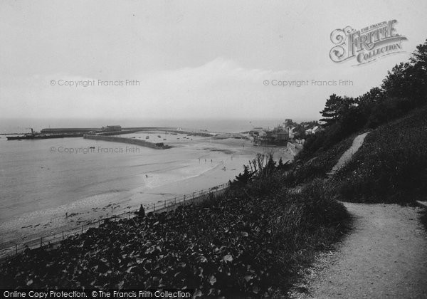 Photo of Lyme Regis, The Cobb And Langmoor Gardens 1922