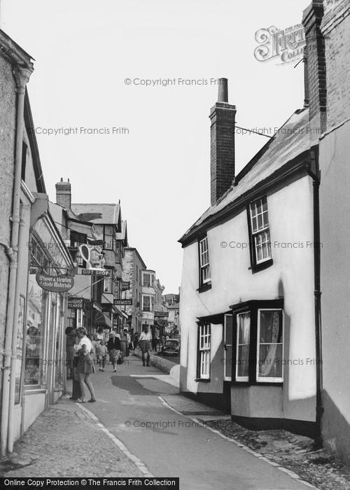 Photo of Lyme Regis, The Foot Of Broad Street c.1955