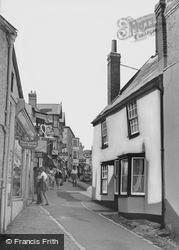 The Foot Of Broad Street c.1955, Lyme Regis