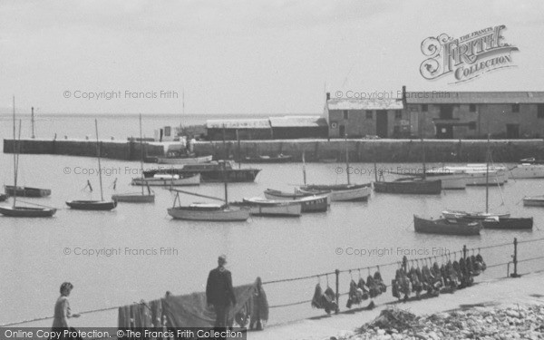 Photo of Lyme Regis, The Harbour c.1950