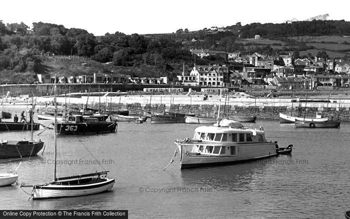 Photo of Lyme Regis, The Harbour c.1955