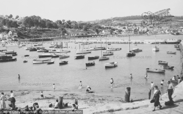 Photo of Lyme Regis, The Harbour c.1955