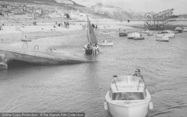 Photo of Lyme Regis, The Harbour c.1960