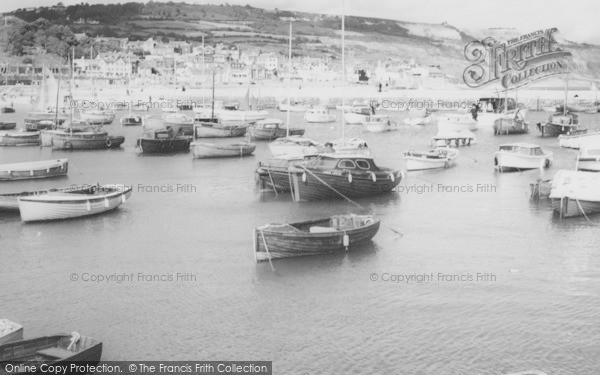 Photo of Lyme Regis, The Harbour c.1965