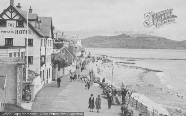 Photo of Lyme Regis, The Promenade c.1955