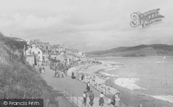 The Promenade c.1955, Lyme Regis