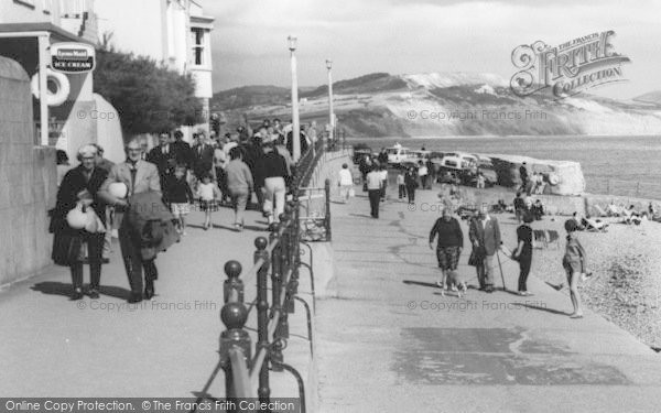Photo of Lyme Regis, The Promenade c.1965
