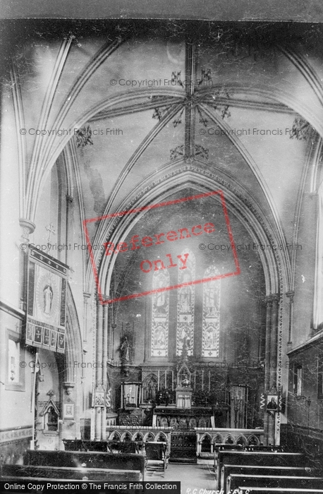 Photo of Lyme Regis, The Roman Catholic Church Interior 1900
