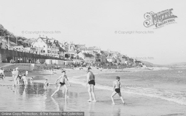 Photo of Lyme Regis, The Sands c.1955
