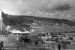 The Slipway c.1955, Lyme Regis