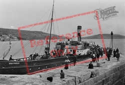 The Steamer 'victoria' 1912, Lyme Regis