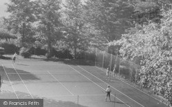 The Tennis Courts, St Albans c.1955, Lyme Regis
