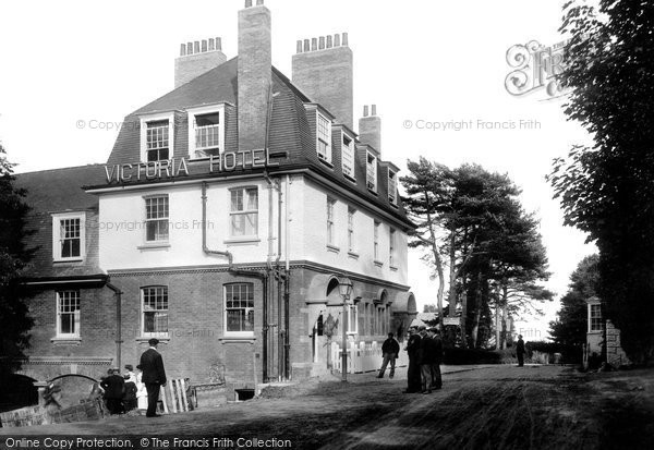 Photo of Lyme Regis, Victoria Hotel 1907