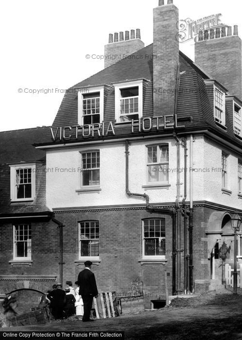 Photo of Lyme Regis, Victoria Hotel 1907