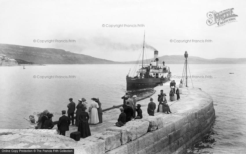 Lyme Regis, Victoria Pier 1912