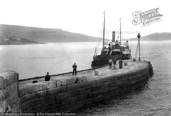 Photo of Lyme Regis, Victoria Pier And Duchess Of Devonshire 1912