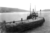 Victoria Pier And Duchess Of Devonshire 1912, Lyme Regis