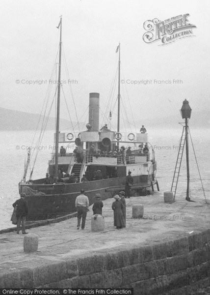 Photo of Lyme Regis, Victoria Pier, Duchess Of Devonshire 1912