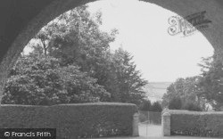 View From Main Entrance, St Albans c.1955, Lyme Regis