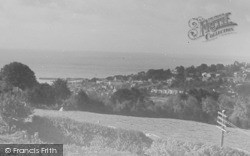 View From St Albans c.1955, Lyme Regis