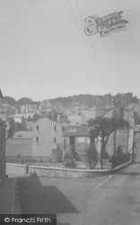 View From The Church Gate 1909, Lyme Regis