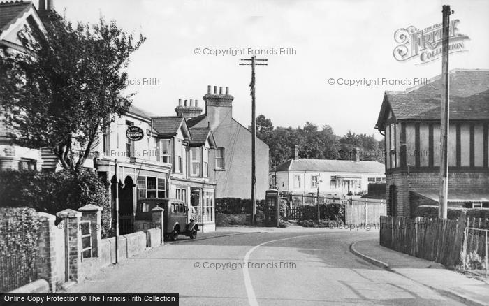 Photo of Lyminge, Station Road c.1955
