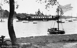 Arrival Of The Iow Ferry c.1955, Lymington