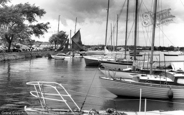 Photo of Lymington, At Anchor c.1965