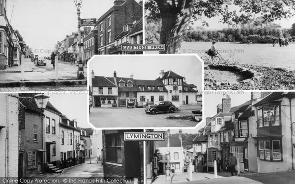 Photo of Lymington, Composite c.1955