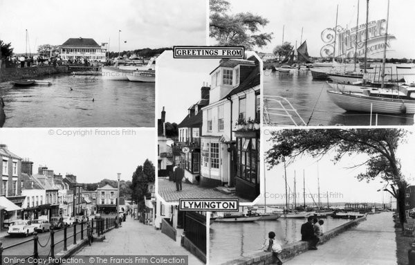 Photo of Lymington, Composite c.1965