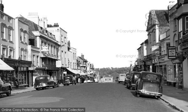 Photo of Lymington, High Street 1952
