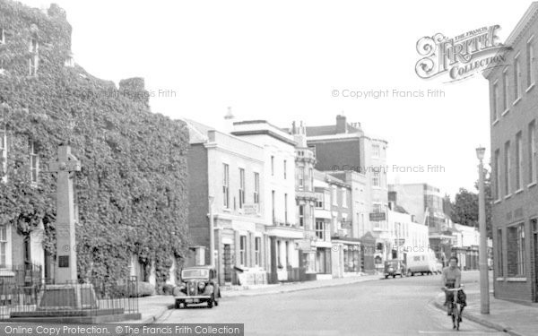 Photo of Lymington, High Street c.1955